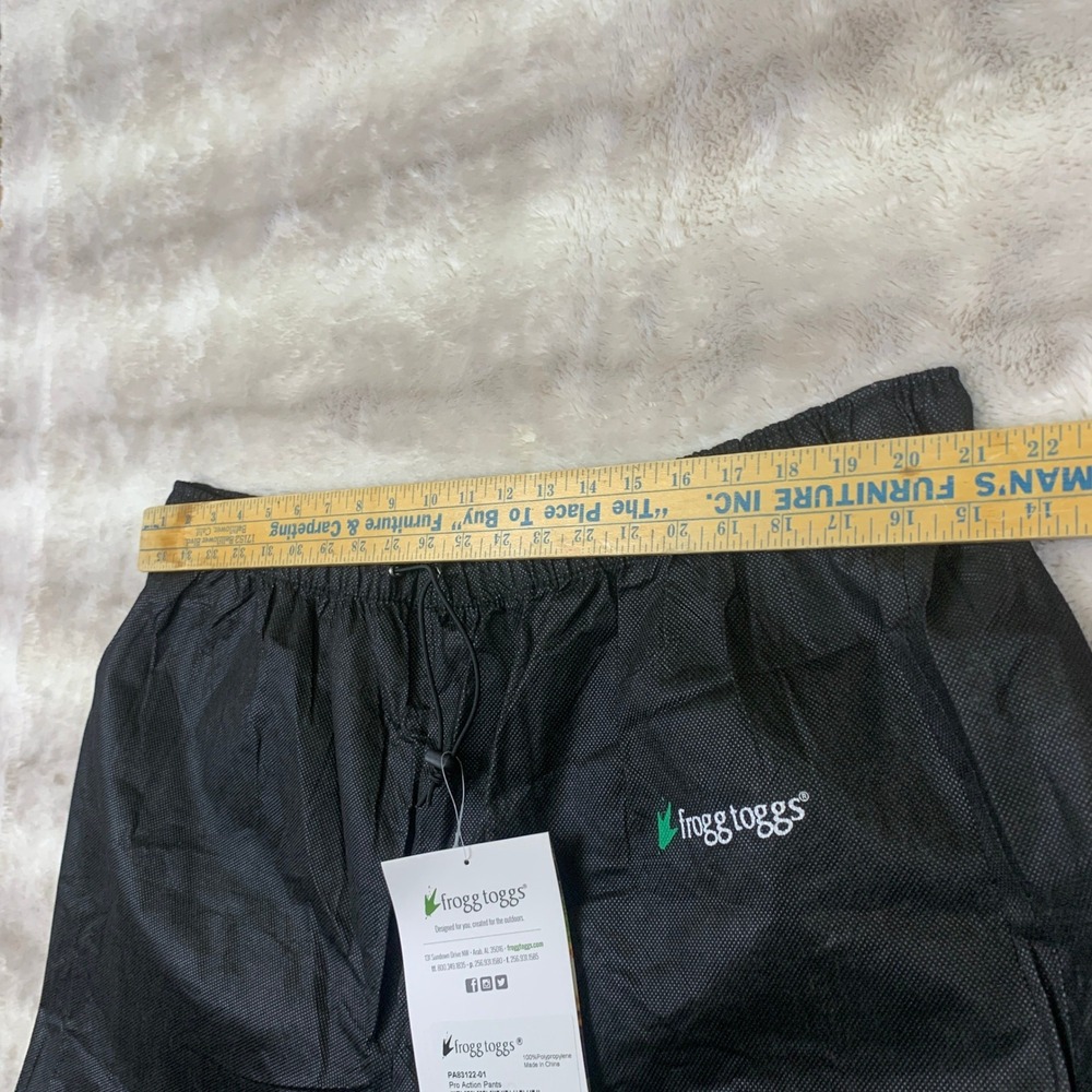Frogg Toggs Pro Action Rain Pants Men 3XL Waterproof Fishing Hunting Outdoor NWT - Picture 3 of 16